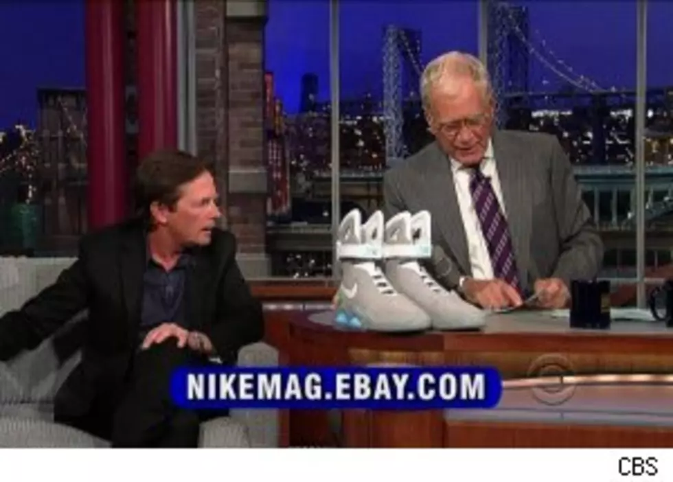 Michael J. Fox Shows Off &#8220;Back To The Future II&#8221; Sneakers For Parkinson&#8217;s Auction [VIDEO]
