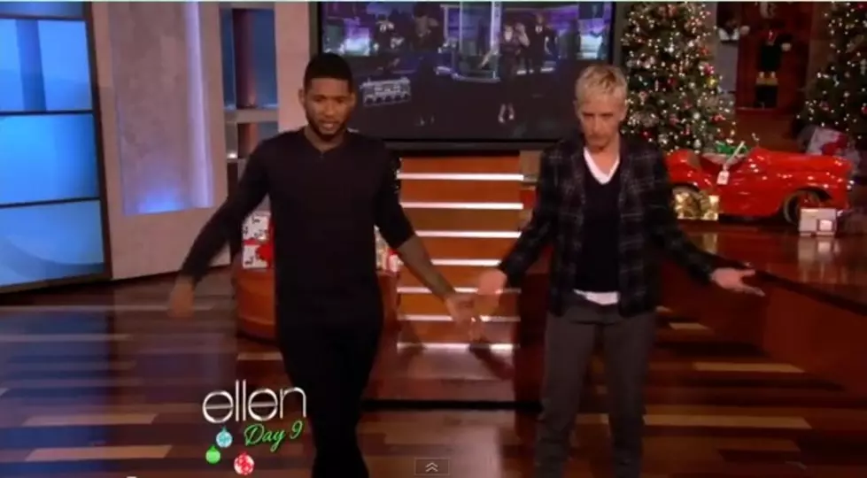 Ellen & Usher Dancing