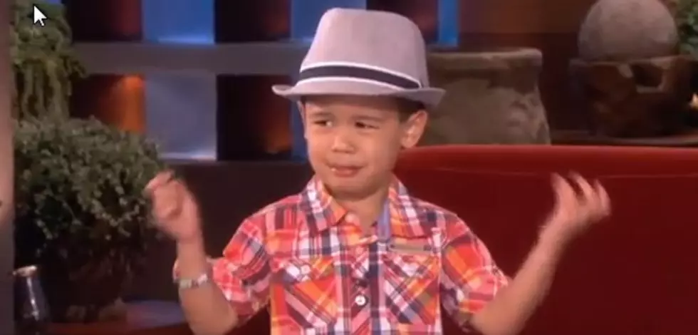 Cute 4 Year Old Covers &#8216;When I Was Your Man&#8217; On &#8216;Ellen&#8217; [VIDEO]