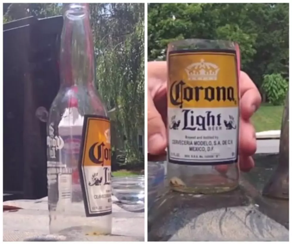 How To Make A Drinking Glass Out Of A Beer Bottle [VIDEO]