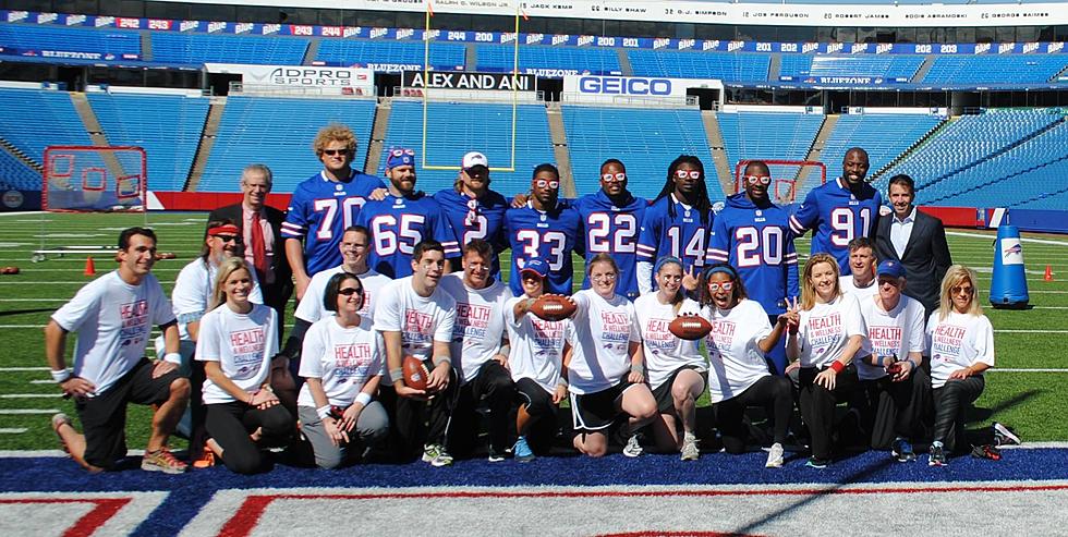UPDATED: My Day With The Buffalo Bills & Independent Health — Media Challenge!  [PHOTOS]