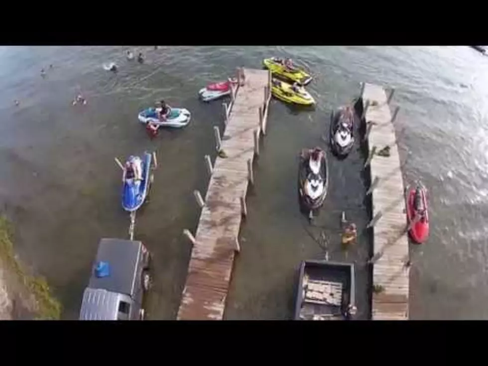 Drone Over Buffalo Pier! [VIDEO]