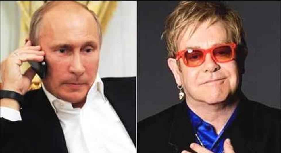Sir Elton John Pranked By Vladimir Putin Impersonator [VIDEO]