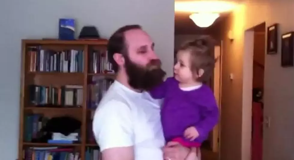 Baby Cries When She Realizes Dad&#8217;s Beard Is Missing [VIDEO]