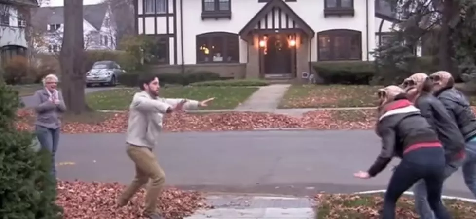 Rochester Man Proposes Jurassic-Park Style [VIDEOS]