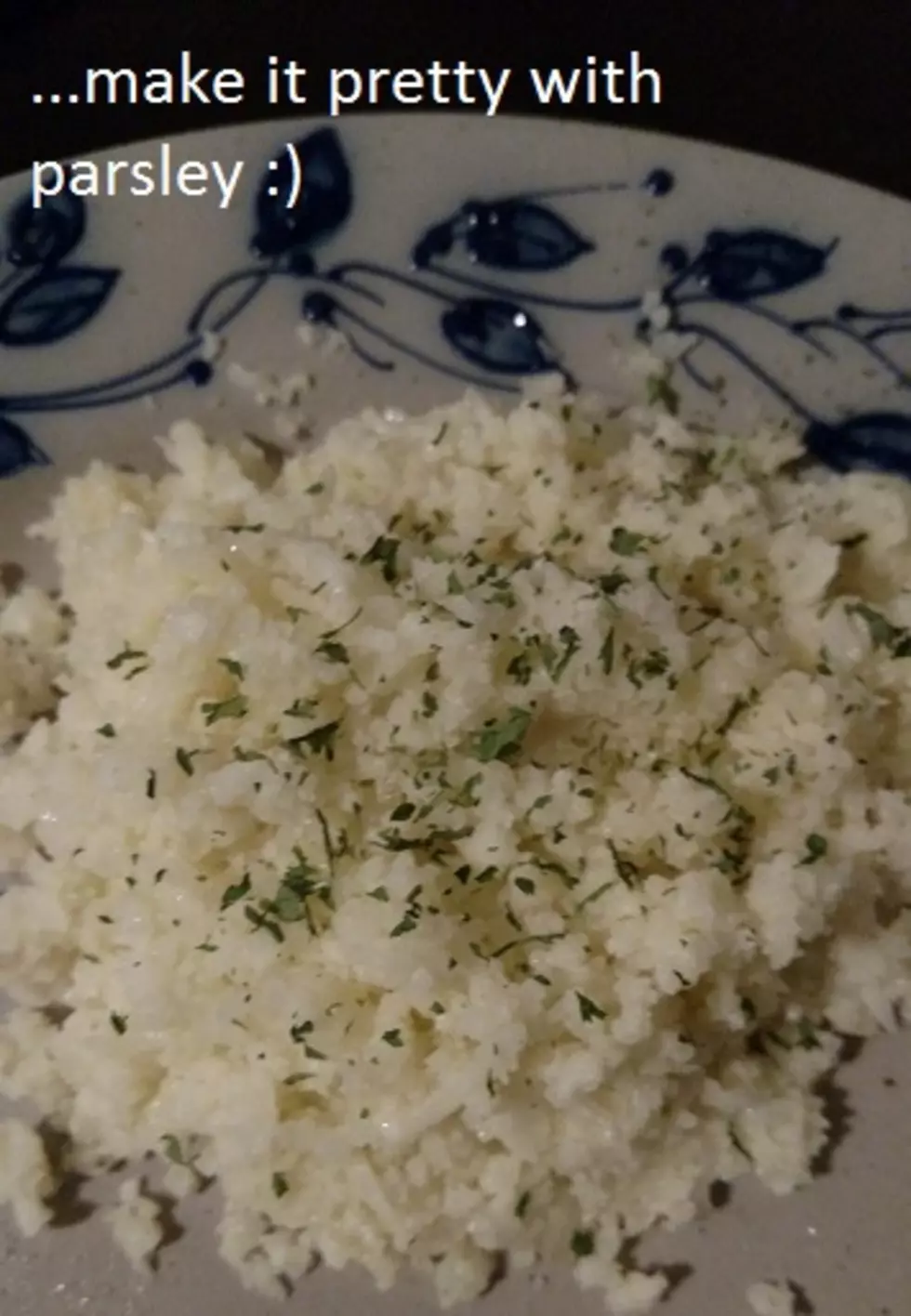 Laura’s ‘Cauliflower Rice’ Recipe!