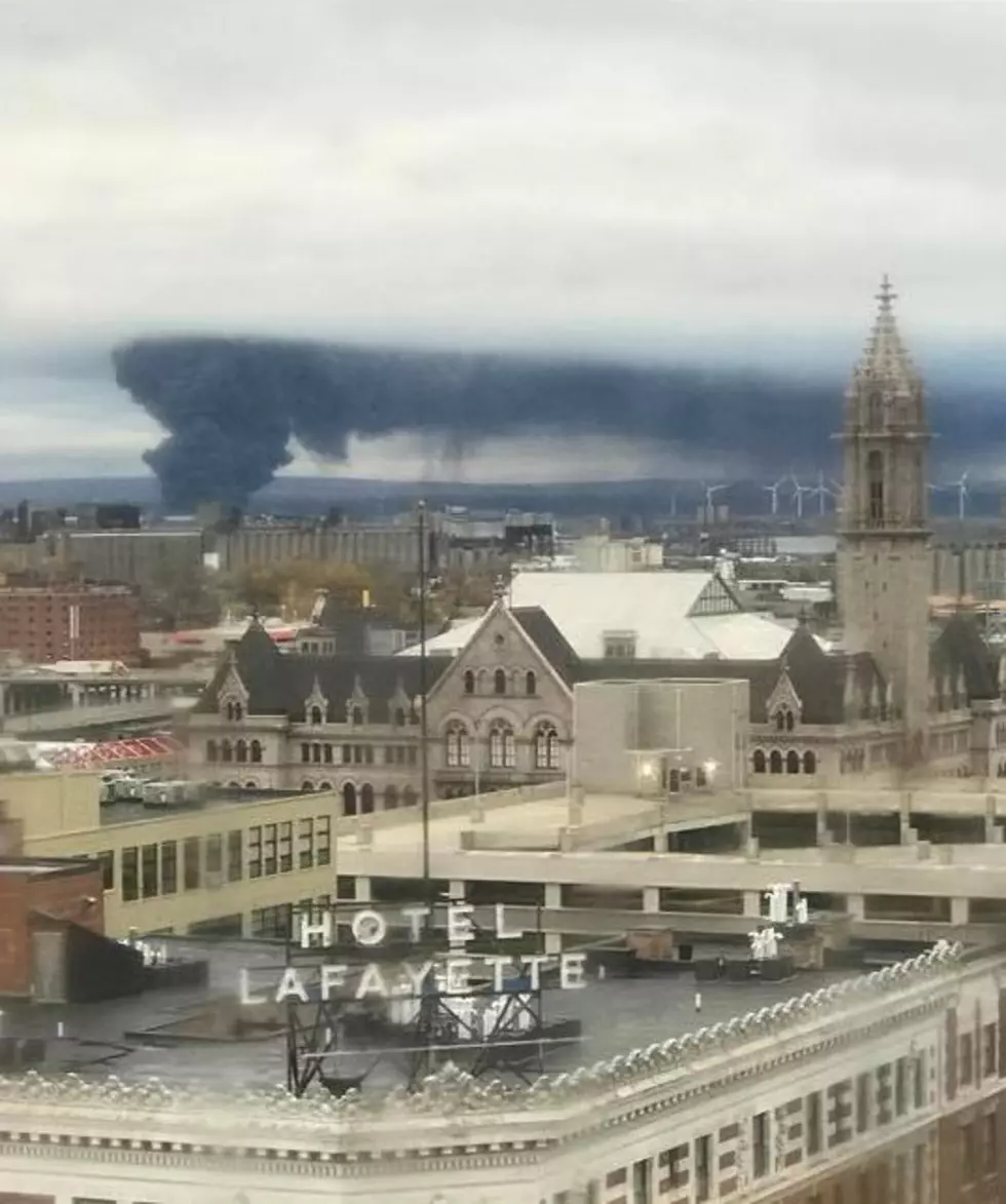 Mix Listeners Photos of Todays Massive Fire in Lackawanna