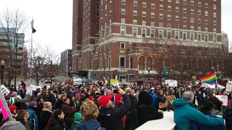 Anti-Trump Rally in Buffalo