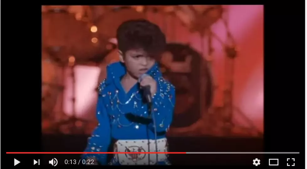 Baby Bruno Mars As Elvis [VIDEO]
