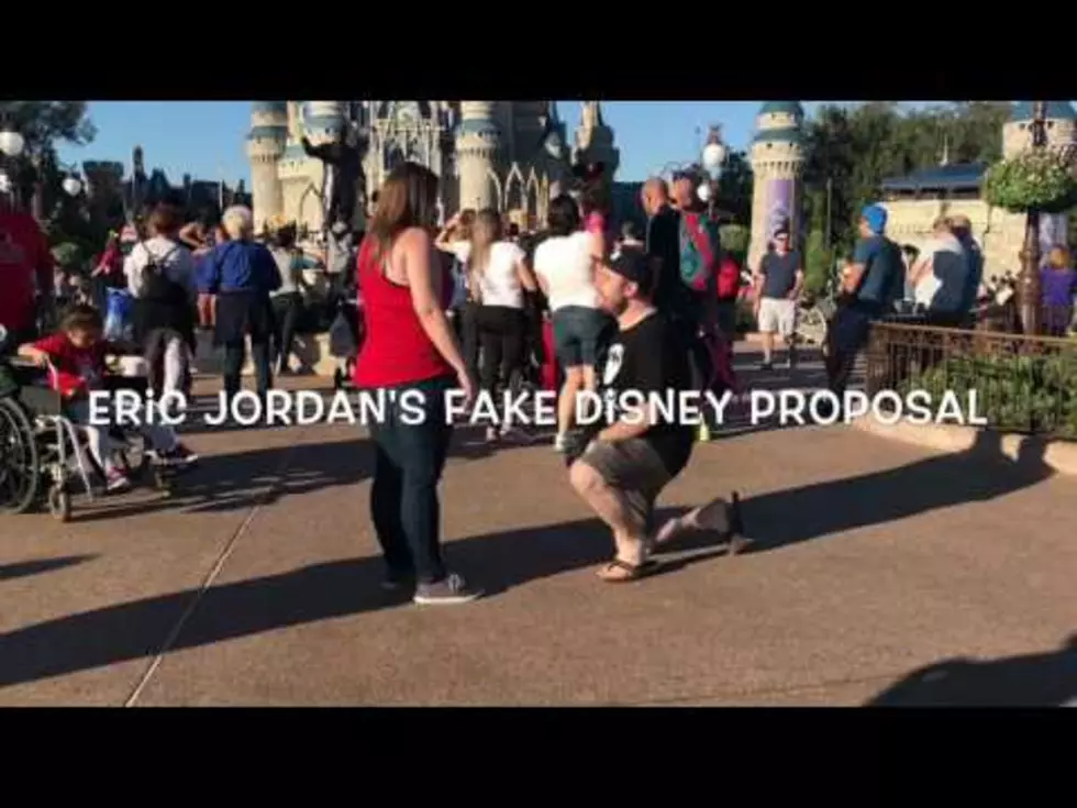 Eric Jordan’s Fake Proposal at Disney World [VIDEO]