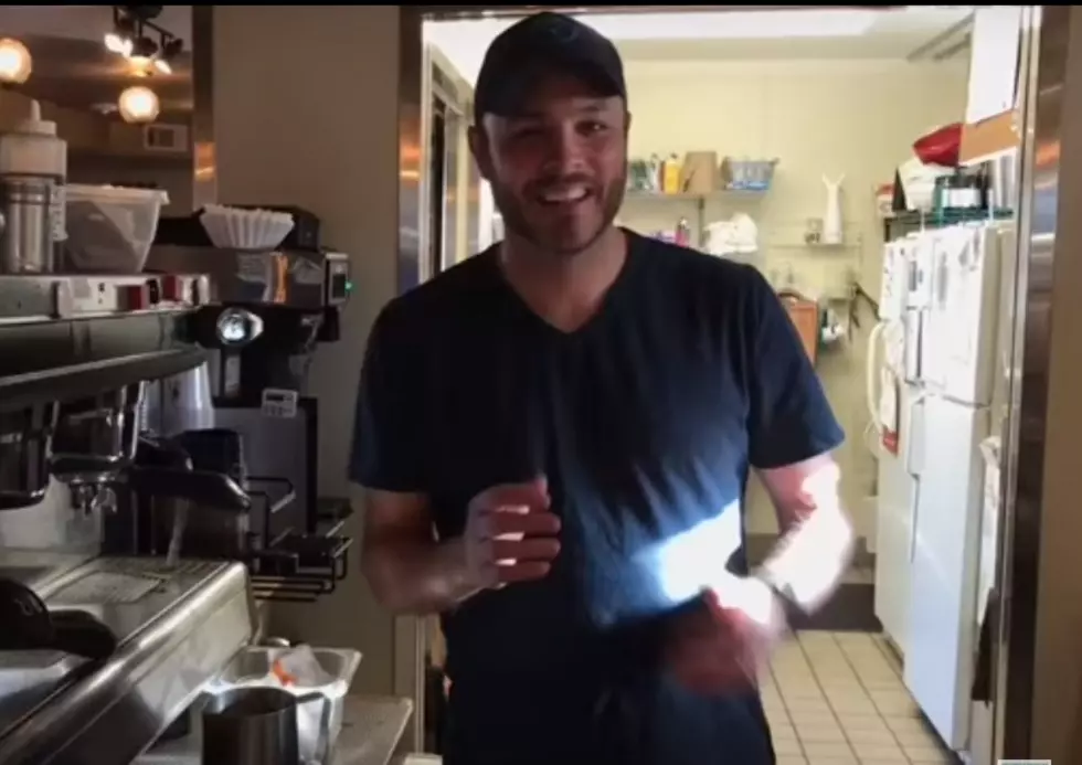 Tony Tries Being a Barista [VIDEO]