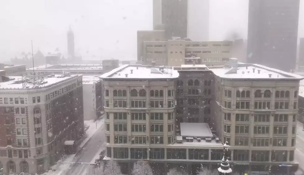 Time Lapse Video of Buffalo Snow