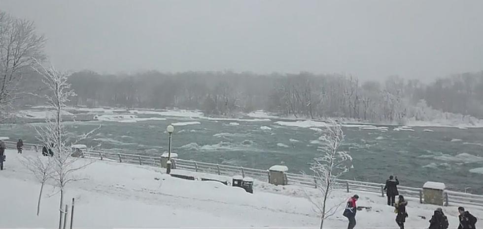 Check Out This Amazing Wintertime Video of Niagara Falls