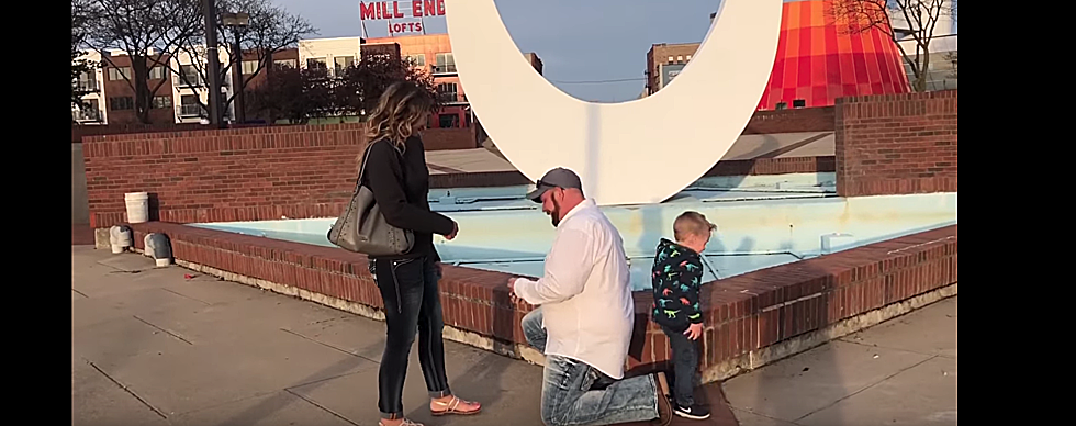 HILARIOUS! Son Starts Peeing While Dad Proposes To His Mom [VIDEO]