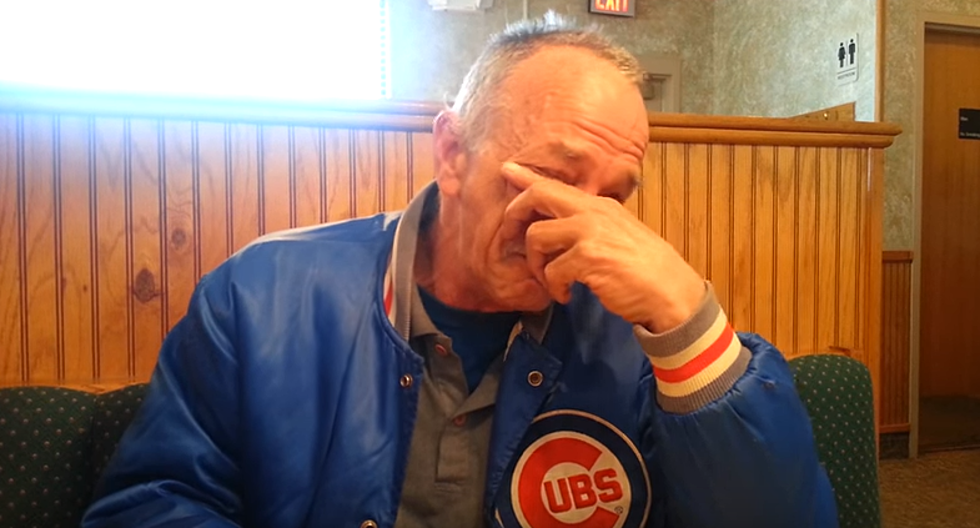 I’m Crying–When Dad Finds Out He’s Going To Be A Grandpa