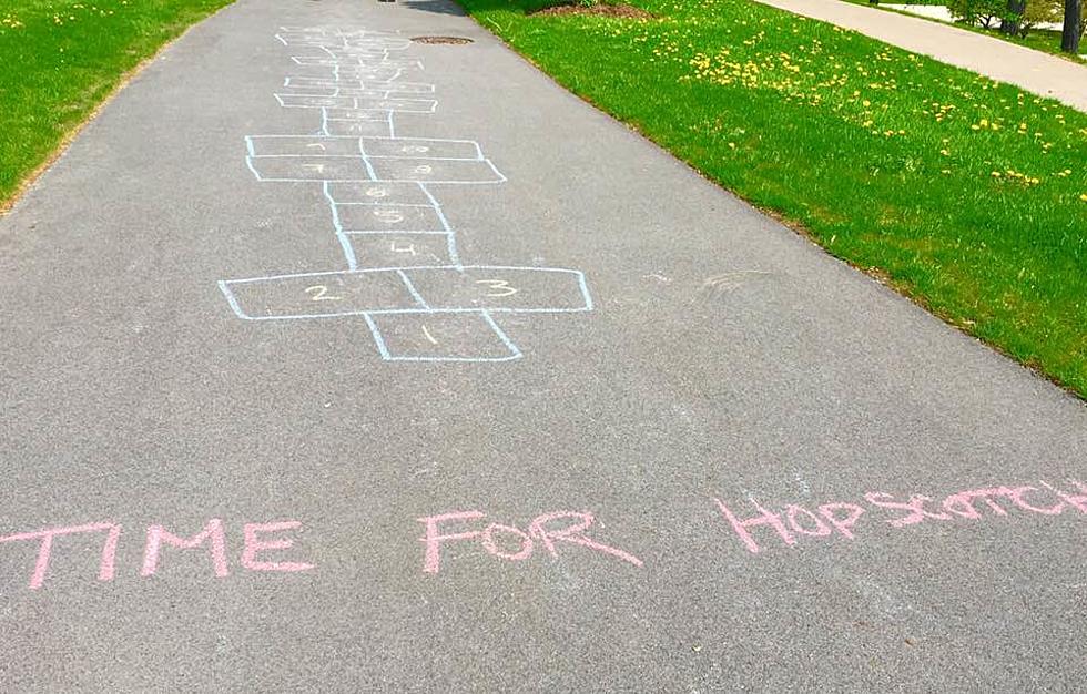 You See A Chalk Hopscotch, Do You Hop Or Not?