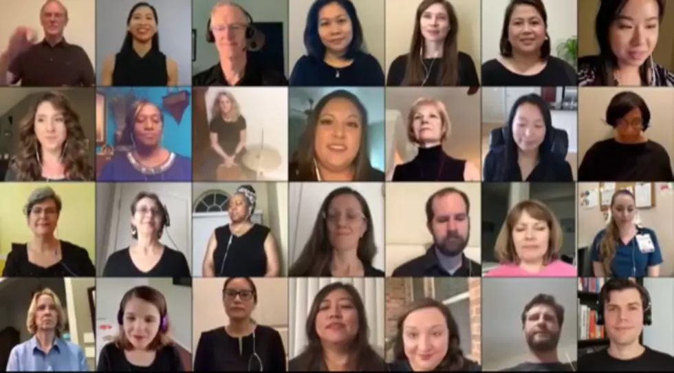 Virtual Hospital Worker Choir Sings &#8220;Count On Me&#8221;