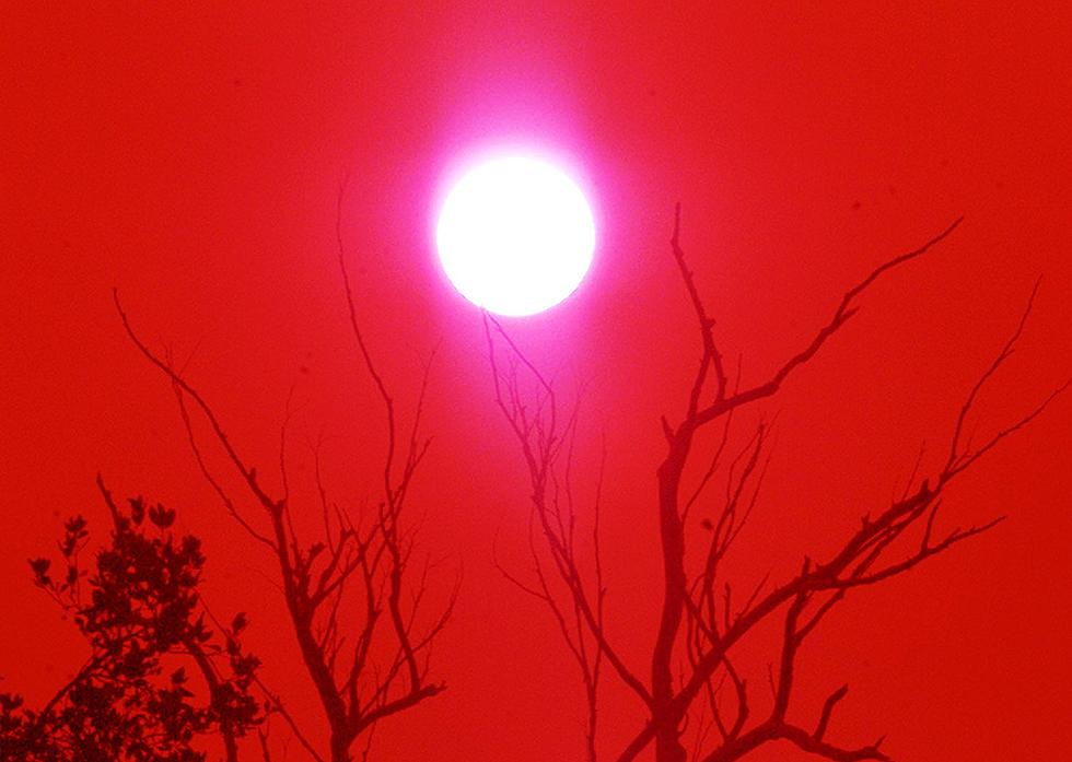 A Red Sun And Weird Weather, What's Going On In WNY?
