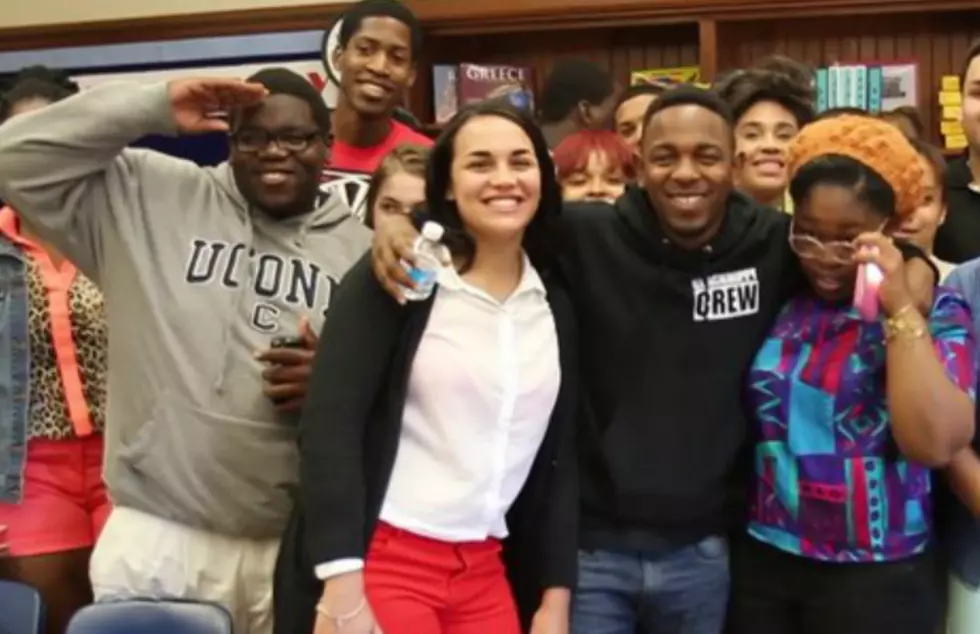Kendrick Lamar Is Principal For A Day  [VIDEO]