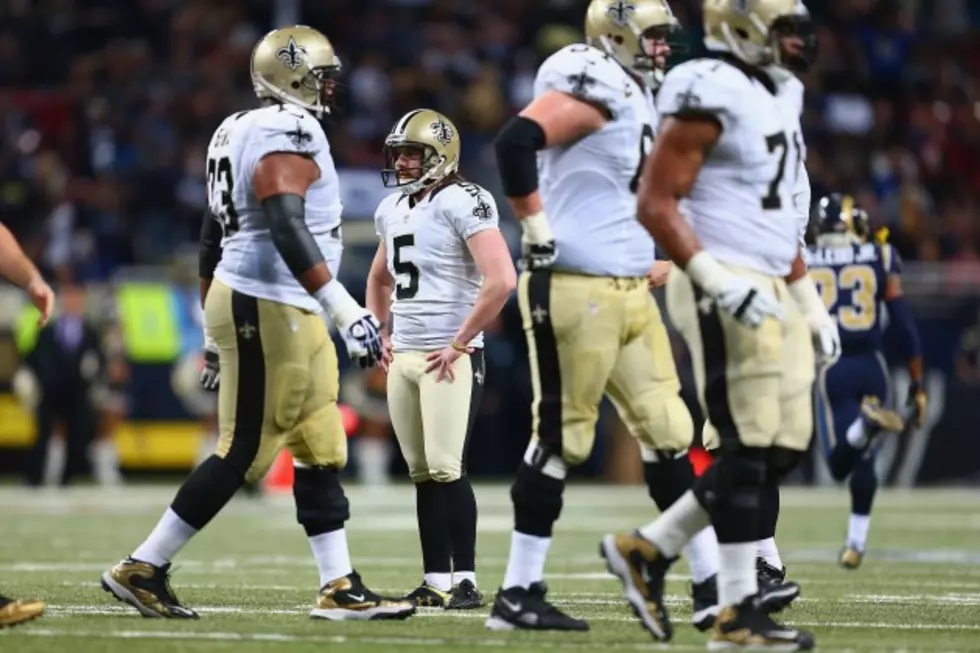 New Orleans Saints Waive Kicker Garrett Hartley, and Cornerback Chris Carr After Loss to Rams on Sunday
