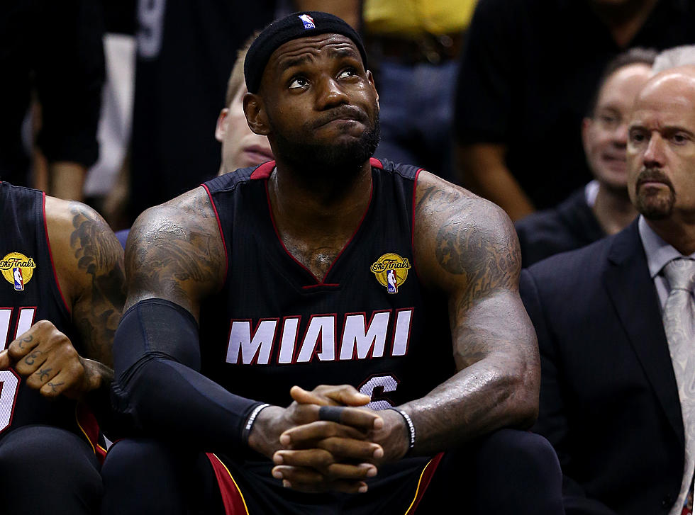 Lebron James Is a Free Agent, Opts Out Of Miami Heat Contract [VIDEO]