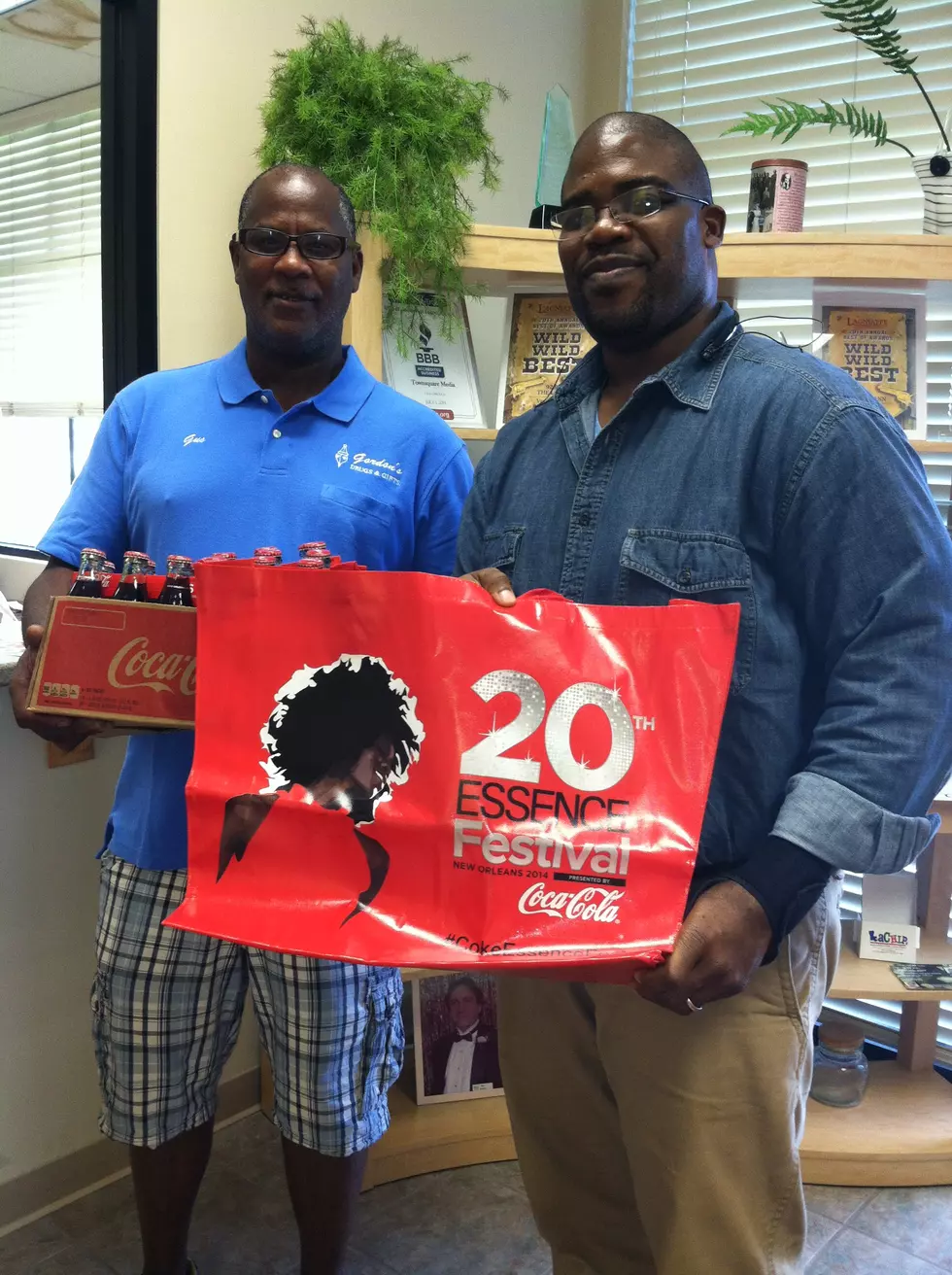 Congratulations To Our First Coca Cola Essence Music Festival Winner Arthur Guillory! [PHOTO]