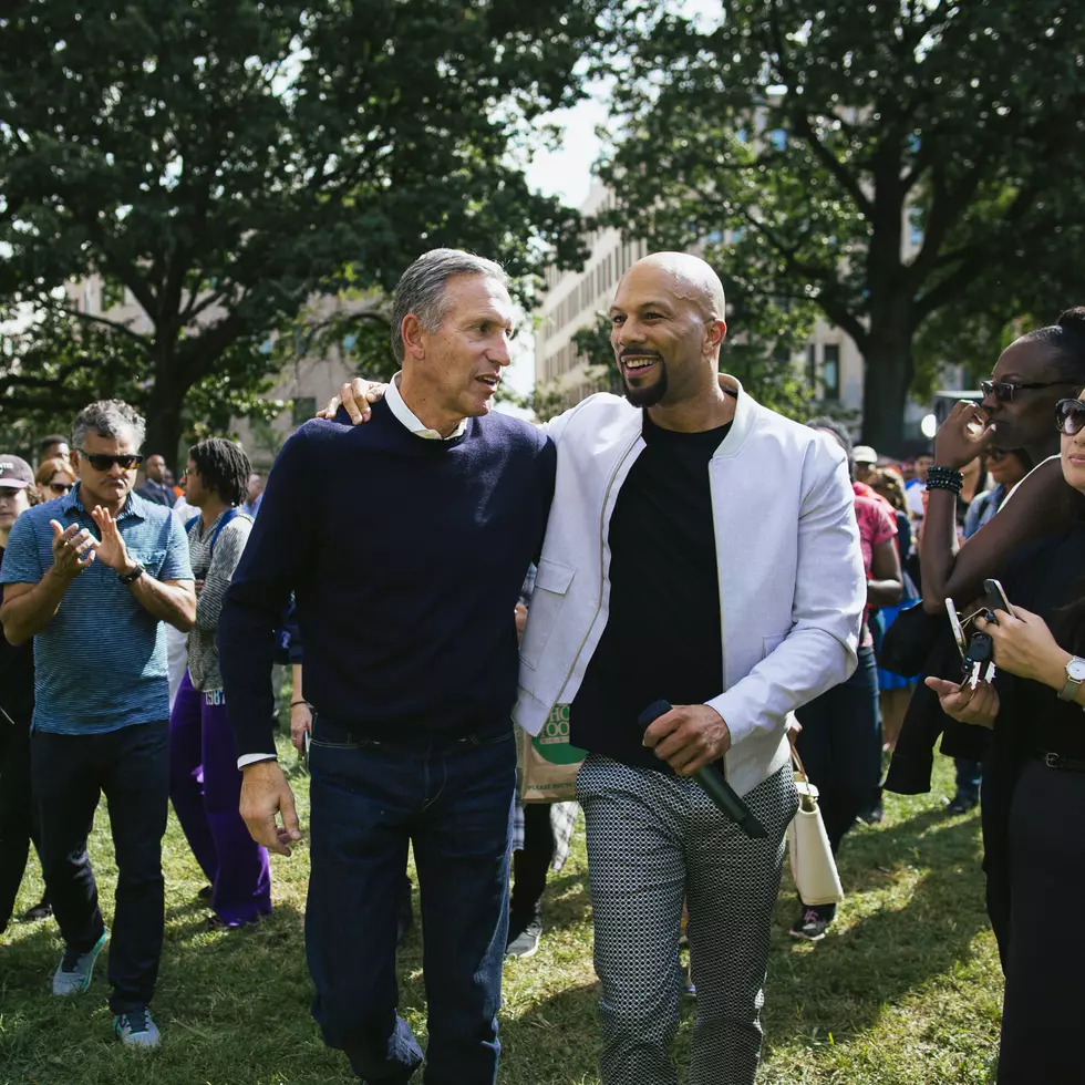 Common And Starbucks CEO Howard Schultz Host ‘Turn Up the Vote’ Event &#8211; Tha Wire