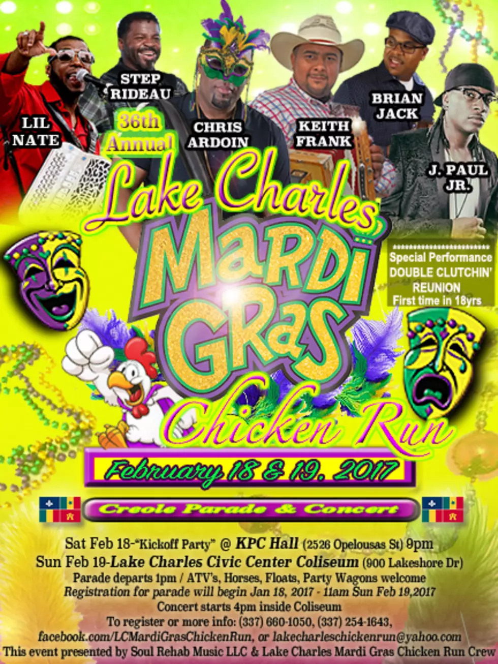 The 36th Annual Lake Charles Mardi Gras Chicken Run Is This Weekend [PICTURE]