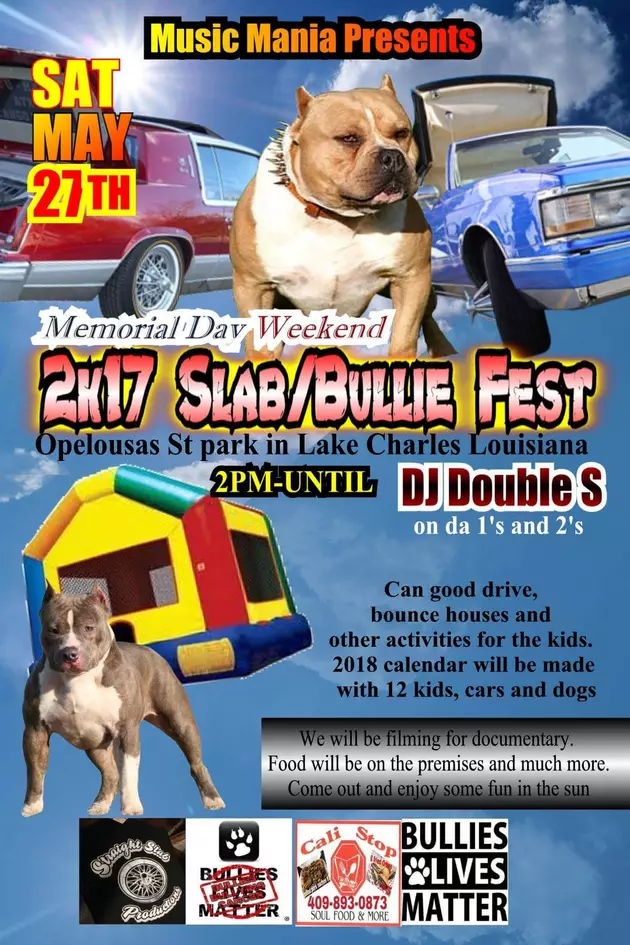 Don&#8217;t Miss The 2K17 Slab/ Bullie Fest Saturday May 27th [PIC]