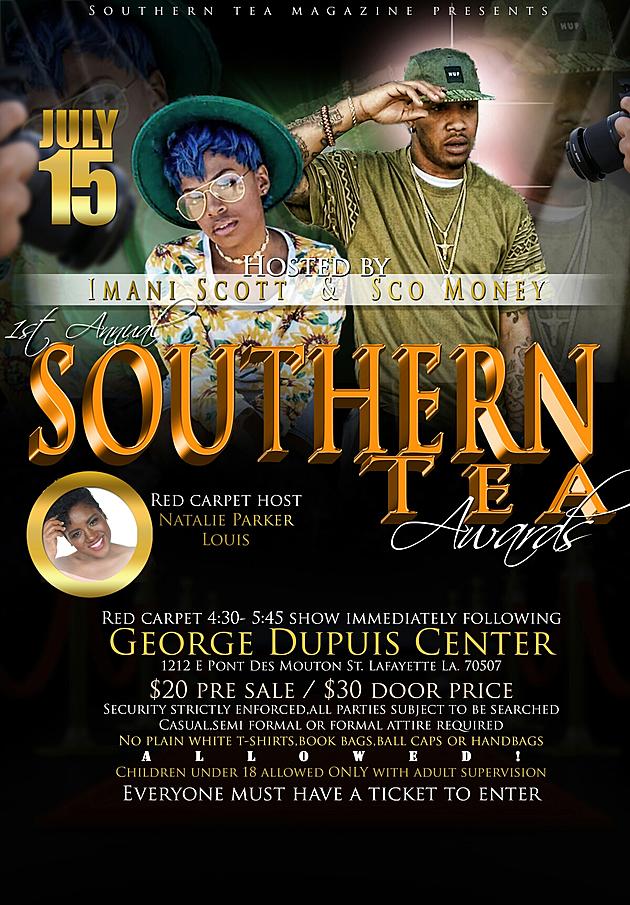 Come Support 107 Jamz At The Southern Tea Awards This Saturday Night [PHOTO]