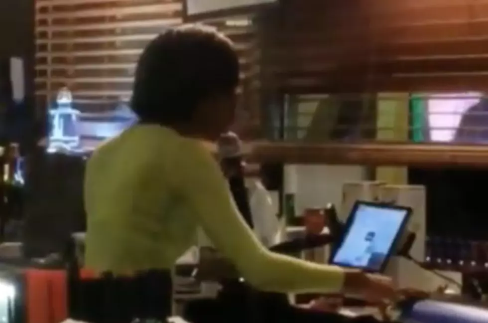 Singer Erika Kayne Goes Viral Singing While Working a Register