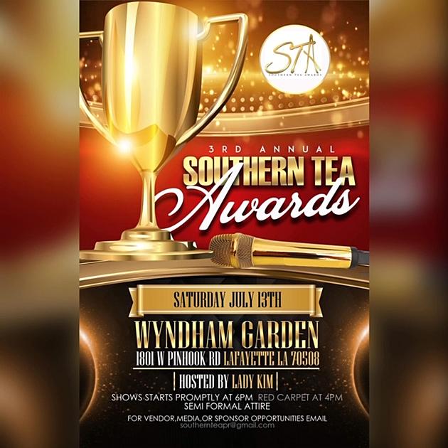 Don&#8217;t Miss The 3rd Annual Southern Tea Awards This Saturday In Lafayette