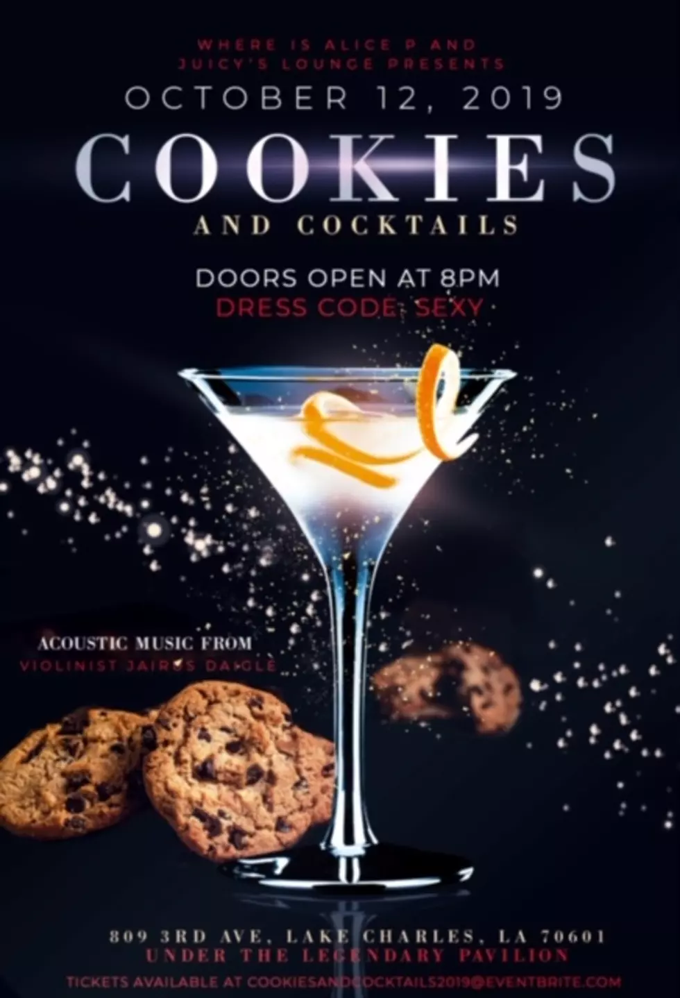 Juicys Lounge Presents Cookies And Cocktails This Saturday Night