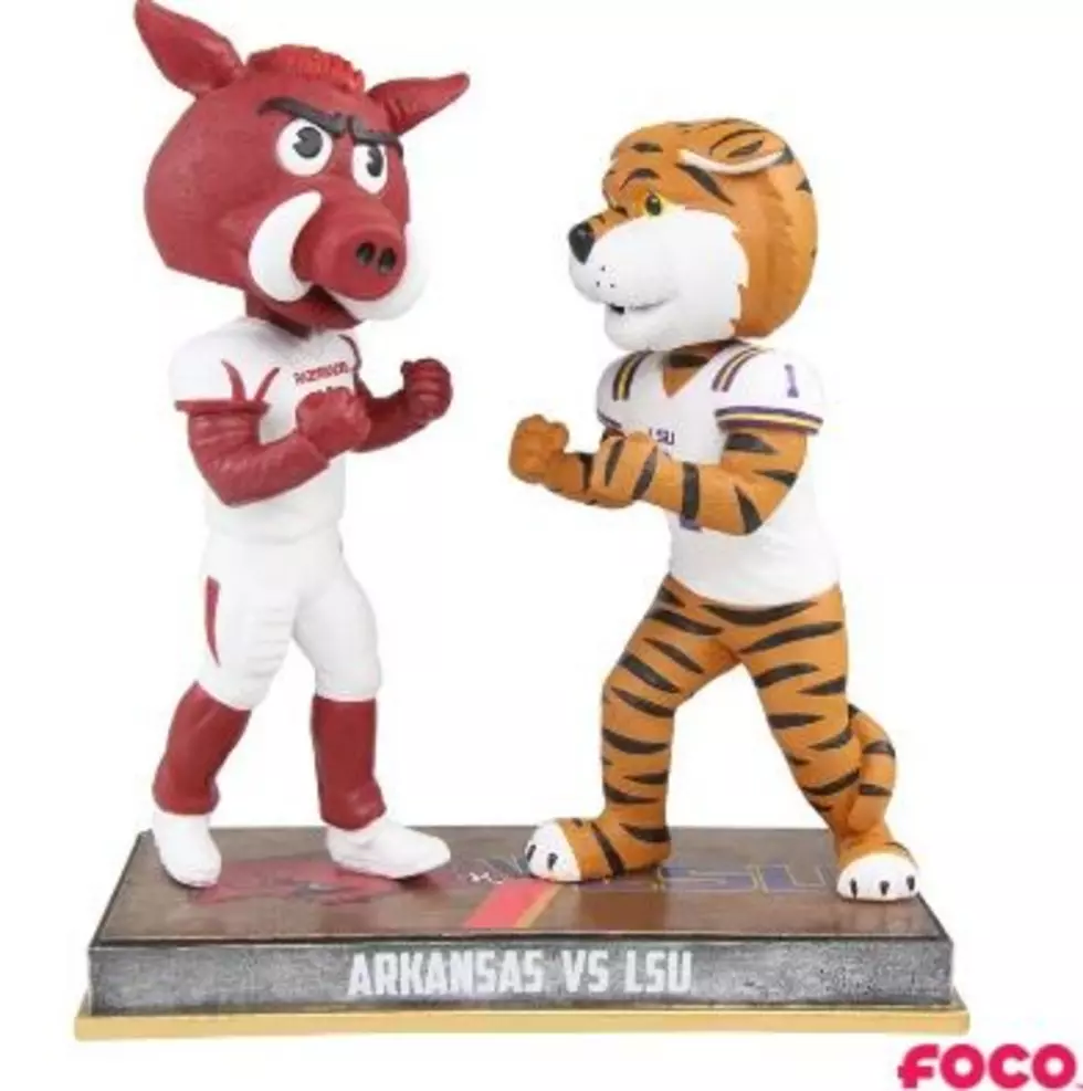 Limited Edition Arkansas VS LSU Bobbleheads Are Here