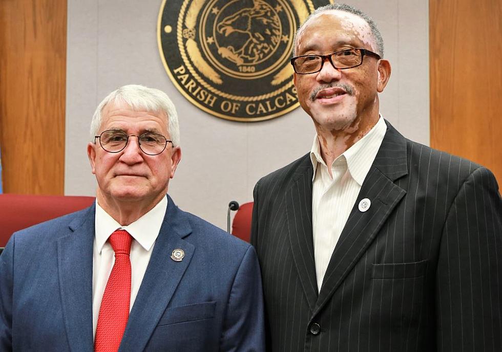 Calcasieu Parish Police Jury Names New President & Vice President