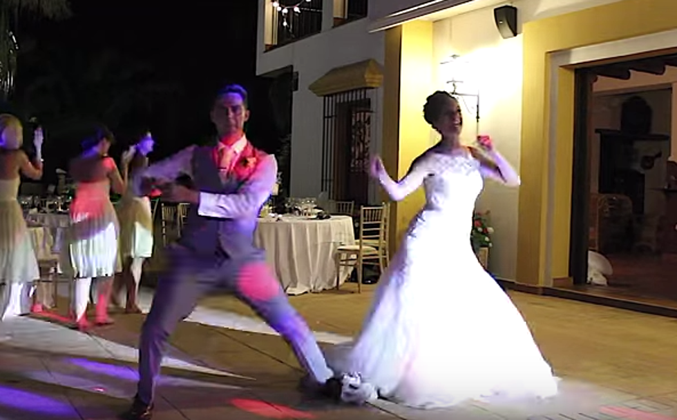 These Newlyweds Got The Party Started With An Epic First Dance [VIDEO]