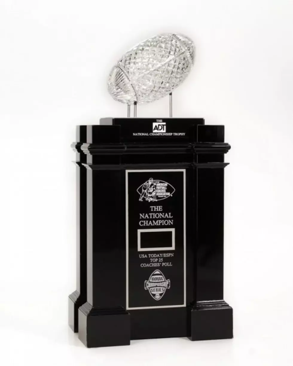 Alabama&#8217;s BCS Trophy Shattered