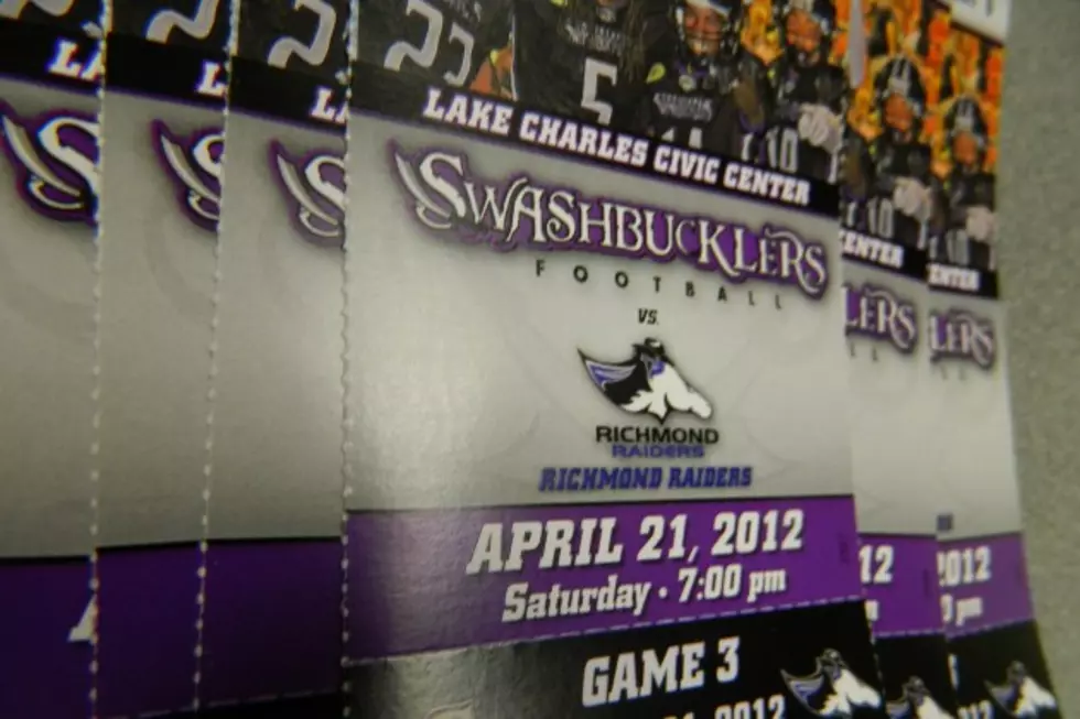 When Are Louisiana Swashbuckler’s Home Games Scheduled for 2012?