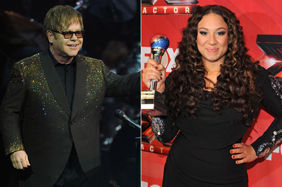 Elton John to Star Alongside ‘X Factor’ Winner Melanie Amaro in Super Bowl Commercial
