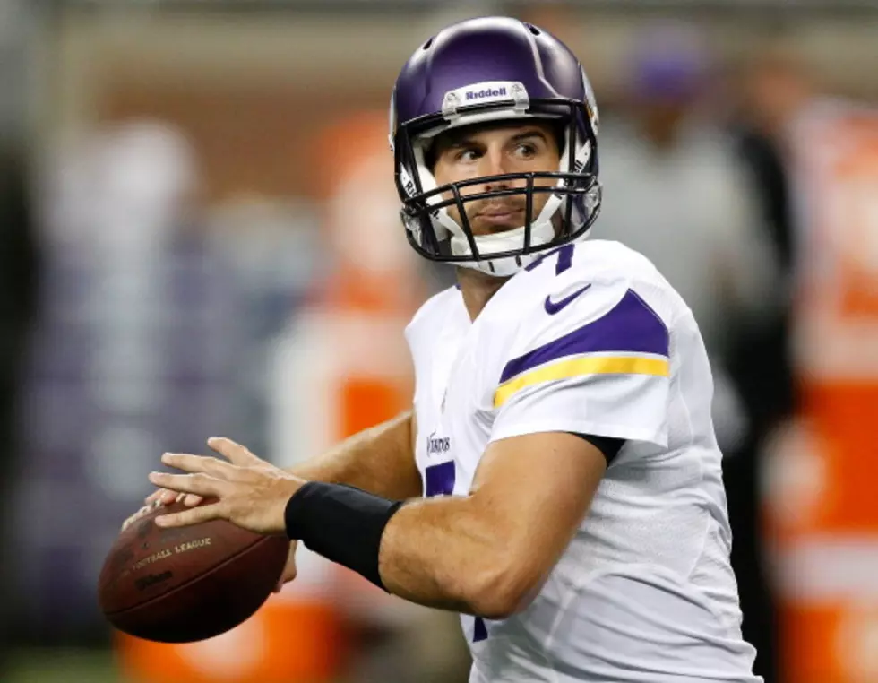 Christian Ponder Named Minnesota Vikings Starting Quarterback Sunday, Are The Vikings Giving Up To Get A Great Quarterback In The Draft