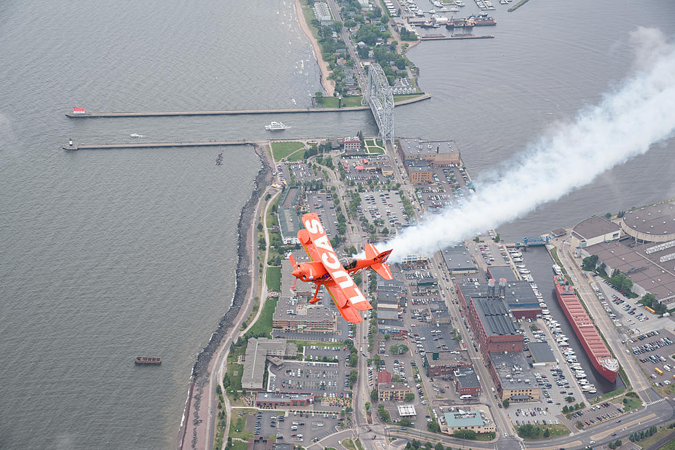Duluth From A Different View: Watch the Lucas Oil Pitts Stunt Plane Fly Over Duluth