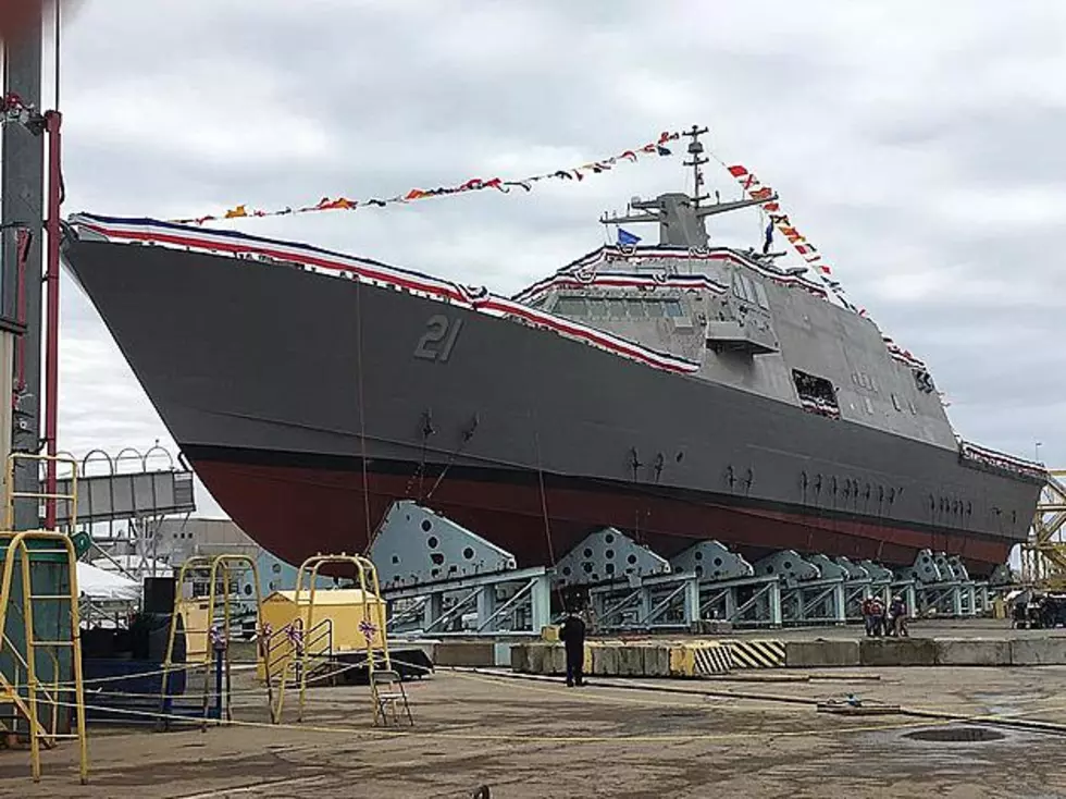 USS Minneapolis St. Paul In Duluth For May 21 Commissioning