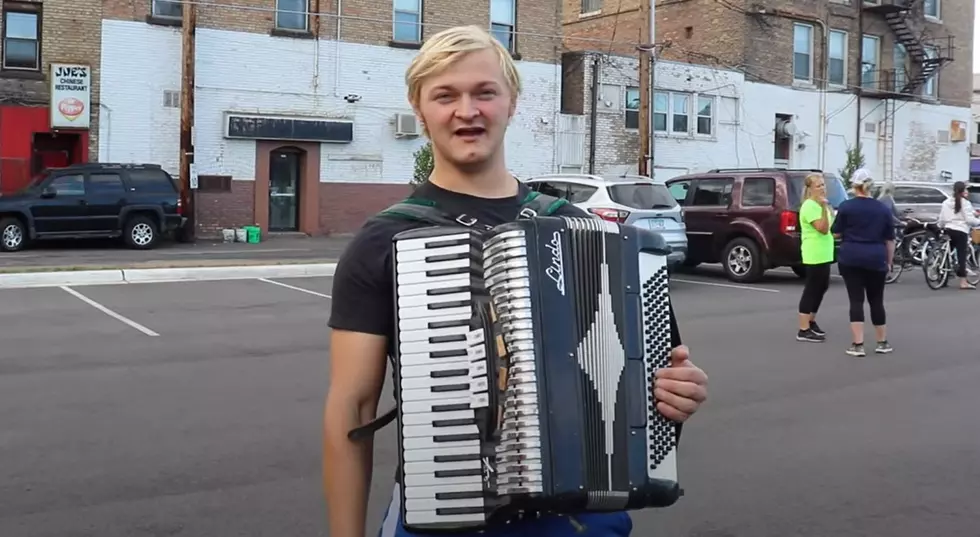 Iron Range Man Attempts World Record For Playing Accordion While Running A 5K