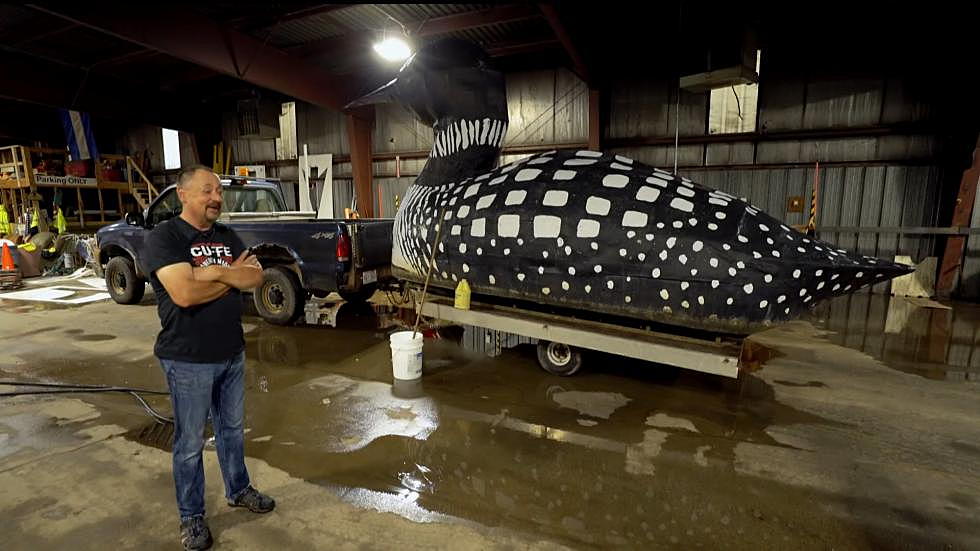 WATCH: 20-Foot Loon From Virginia Heads To Minnesota State Fair