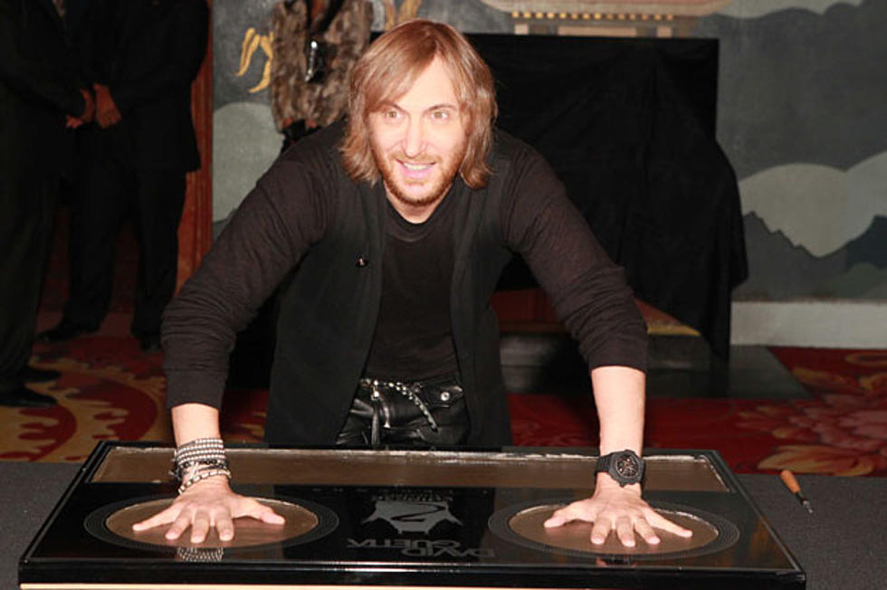 David Guetta Gets Handprinted at Grauman’s Chinese Theatre