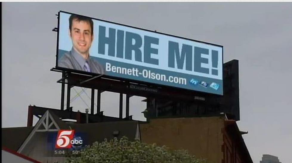 Need A Job? Advertise Yourself, Like A 22 Year Old Minneapolis Man Did!  [VIDEO]