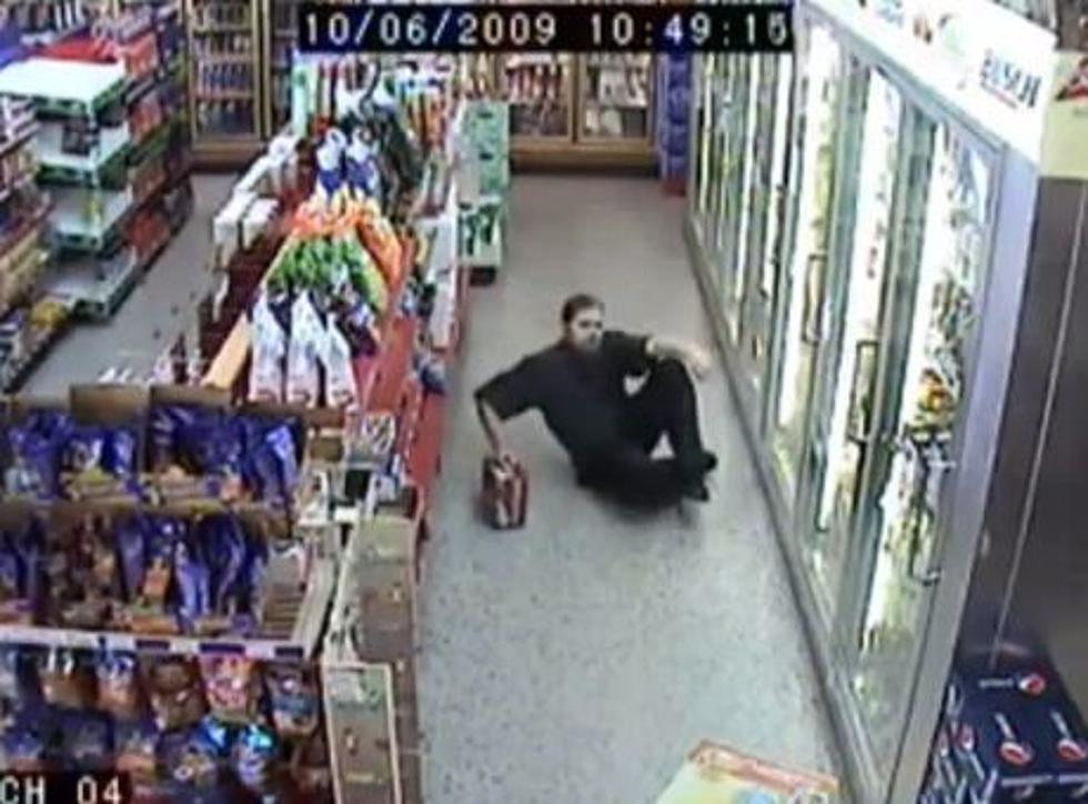 Possibly the Drunkest Man Ever Caught on Convenience Store Surveillance Cameras [VIDEO]