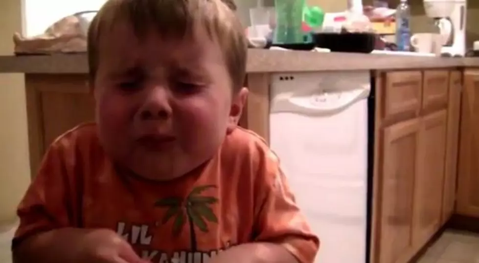 Little Boy Eating Warheads Candy For the First Time [VIDEO]