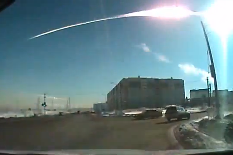 Meteor Explosion Over Russia