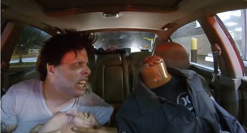 Freaky: Headless Zombie Terrorizes Innocent Drive Thru Employees [VIDEO]